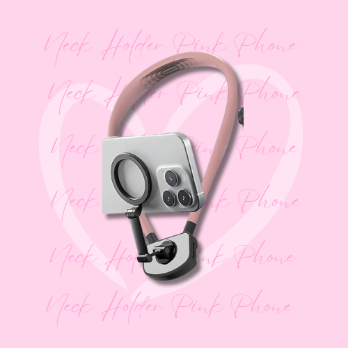 Neck Holder Pink Phone